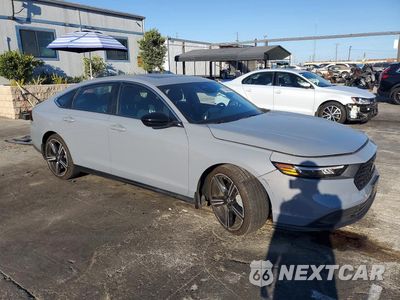 Czwarte zdjęcie samochodu z boku: 2023 HONDA ACCORD HYBRID SPORT VIN:1HGCY2F5XPA006639 - miniatura