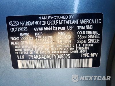 Zdjęcie 13 z 13 samochodu: 2026 HYUNDAI IONIQ 5 SEL VIN:7YAKN4DA0TY049525 - miniatura