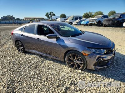 Czwarte zdjęcie samochodu z boku: 2020 HONDA CIVIC SPORT VIN:19XFC2F8XLE202382 - miniatura