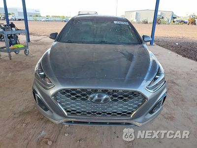 Piąte zdjęcie samochodu w środku: 2019 HYUNDAI SONATA LIMITED TURBO VIN:5NPE34AB2KH781694 - miniatura