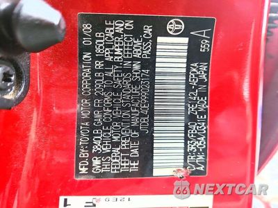 Zdjęcie 12 z 12 samochodu: 2009 TOYOTA COROLLA LE VIN:JTDBL40E999023174 - miniatura