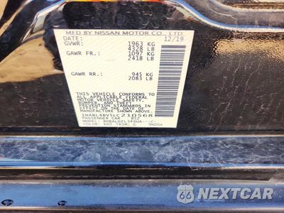 Zdjęcie 12 z 12 samochodu: 2020 NISSAN ALTIMA S VIN:1N4BL4BV5LC210568 - miniatura