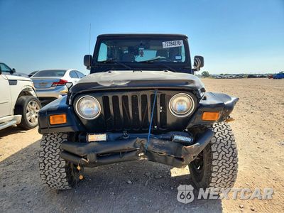 Piąte zdjęcie samochodu w środku: 2004 JEEP WRANGLER / TJ SAHARA VIN:1J4FA59SX4P722575 - miniatura