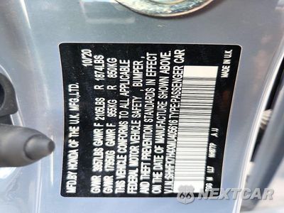 Zdjęcie 13 z 13 samochodu: 2021 HONDA CIVIC SPORT VIN:SHHFK7H4XMU405616 - miniatura