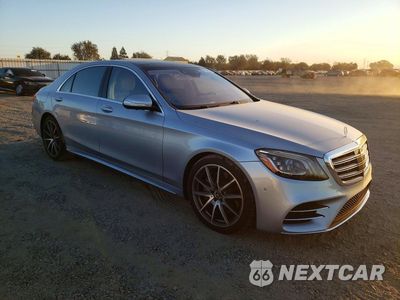 Czwarte zdjęcie samochodu z boku: 2018 MERCEDES-BENZ S 560 VIN:WDDUG8DB0JA399565 - miniatura