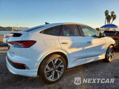 Trzecie zdjęcie samochodu z tyłu: 2024 AUDI Q4 E-TRON SPORTBACK PREMIUM PLUS VIN:WA13UBFZ5RP066478 - miniatura
