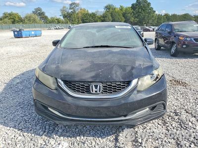 Piąte zdjęcie samochodu w środku: 2014 HONDA CIVIC LX VIN:19XFB2F54EE081487 - miniatura
