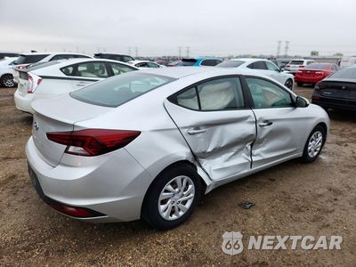 Trzecie zdjęcie samochodu z tyłu: 2019 HYUNDAI ELANTRA SE VIN:5NPD74LF1KH442103 - miniatura