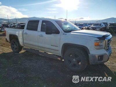 Czwarte zdjęcie samochodu z boku: 2014 GMC SIERRA K1500 SLT VIN:3GTU2VEC4EG570856 - miniatura