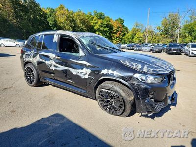 Czwarte zdjęcie samochodu z boku: 2022 BMW X3 M40I VIN:5UX83DP00N9L53833 - miniatura
