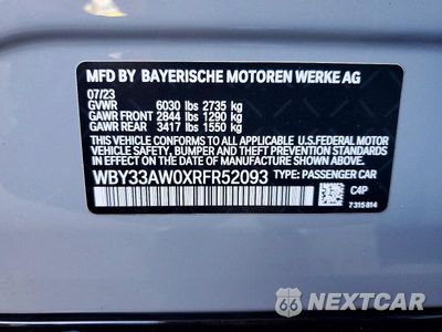 Zdjęcie 12 z 12 samochodu: 2024 BMW I4 M50 VIN:WBY33AW0XRFR52093 - miniatura