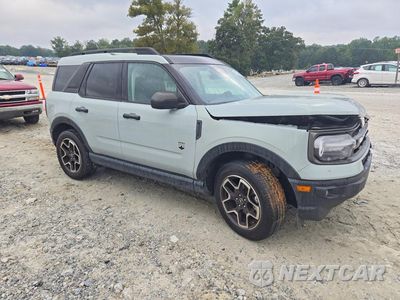 Czwarte zdjęcie samochodu z boku: 2021 FORD BRONCO SPORT BIG BEND VIN:3FMCR9B65MRA53352 - miniatura