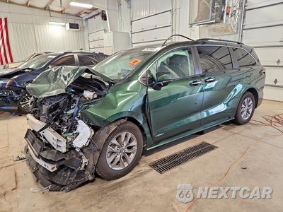 2021 TOYOTA SIENNA XLE 5TDYSKFC5MS036652 - główne zdjęcie licytacji z USA - miniatura