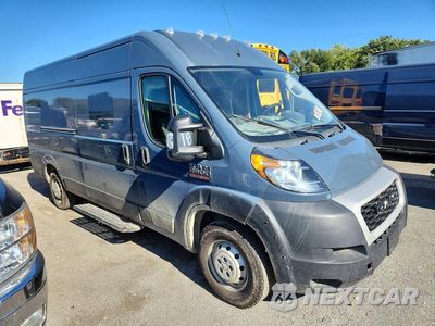 Czwarte zdjęcie samochodu z boku: 2021 RAM PROMASTER 3500 DELIVERY VAN VIN:3C6FRVJG7ME500864 - miniatura