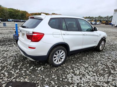 Trzecie zdjęcie samochodu z tyłu: 2017 BMW X3 XDRIVE28I VIN:5UXWX9C35H0W80164 - miniatura