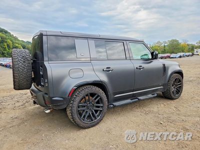 Trzecie zdjęcie samochodu z tyłu: 2023 LAND ROVER DEFENDER 110 VIN:SALEWEEE0P2189861 - miniatura