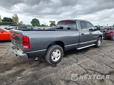 Trzecie zdjęcie samochodu z tyłu: 2004 DODGE RAM 2500 ST VIN:3D7KA28D74G174213 - miniatura