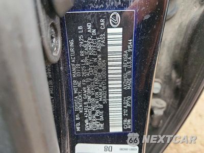 Zdjęcie 12 z 12 samochodu: 2020 LEXUS ES 300H VIN:58AD21B17LU009304 - miniatura