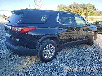 Trzecie zdjęcie samochodu z tyłu: 2020 CHEVROLET TRAVERSE LS VIN:1GNERFKW3LJ294225 - miniatura