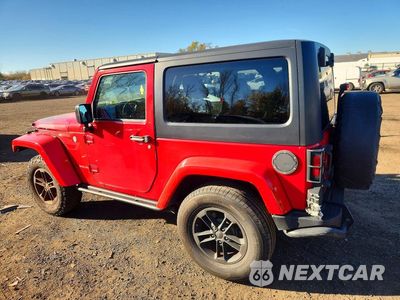 Drugie zdjęcie samochodu z przodu: 2017 JEEP WRANGLER SAHARA VIN:1C4GJWBG4HL598256 - miniatura