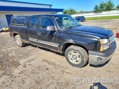 Czwarte zdjęcie samochodu z boku: 2005 CHEVROLET SILVERADO C1500 VIN:2GCEC19T251264493 - miniatura