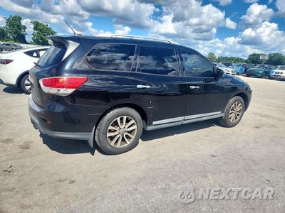 Trzecie zdjęcie samochodu z tyłu: 2013 NISSAN PATHFINDER S VIN:5N1AR2MN1DC677442 - miniatura