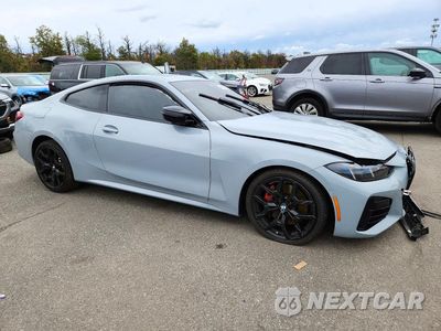 Czwarte zdjęcie samochodu z boku: 2025 BMW M440XI VIN:WBA83DA00SCU55056 - miniatura