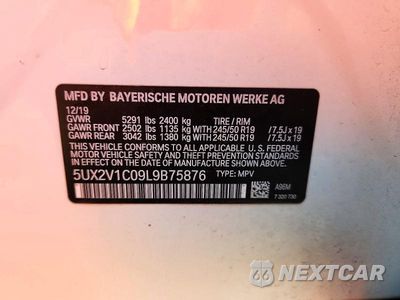 Zdjęcie 13 z 13 samochodu: 2020 BMW X4 XDRIVE30I VIN:5UX2V1C09L9B75876 - miniatura
