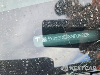 Zdjęcie 12 z 12 samochodu: 2021 TESLA MODEL Y VIN:5YJYGDEF8MF092128 - miniatura