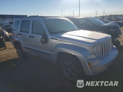 Czwarte zdjęcie samochodu z boku: 2008 JEEP LIBERTY SPORT VIN:1J8GN28KX8W270470 - miniatura