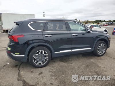 Trzecie zdjęcie samochodu z tyłu: 2022 HYUNDAI SANTA FE LIMITED VIN:KM8S7DA21NU041969 - miniatura