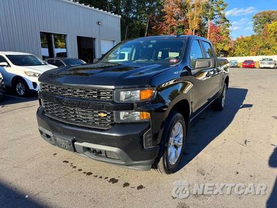 2021 CHEVROLET SILVERADO K1500 CUSTOM 1GCPYBEK5MZ415653 - główne zdjęcie licytacji z USA - miniatura