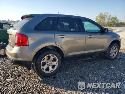 Trzecie zdjęcie samochodu z tyłu: 2014 FORD EDGE SEL VIN:2FMDK3JC8EBB55824 - miniatura