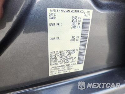 Zdjęcie 12 z 12 samochodu: 2023 NISSAN ALTIMA SV VIN:1N4BL4DV6PN385466 - miniatura