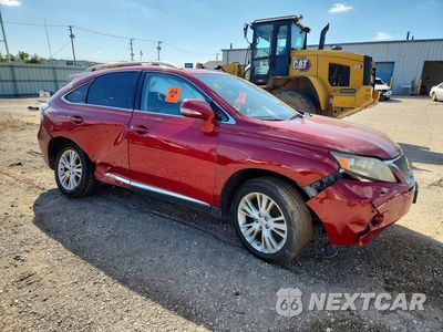 Czwarte zdjęcie samochodu z boku: 2010 LEXUS RX 450H VIN:JTJBC1BA9A2409726 - miniatura