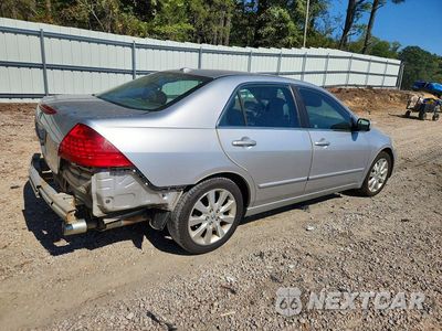 Trzecie zdjęcie samochodu z tyłu: 2007 HONDA ACCORD EX VIN:1HGCM665X7A071686 - miniatura