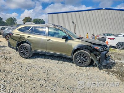 Czwarte zdjęcie samochodu z boku: 2023 SUBARU OUTBACK ONYX EDITION VIN:4S4BTALC0P3179091 - miniatura