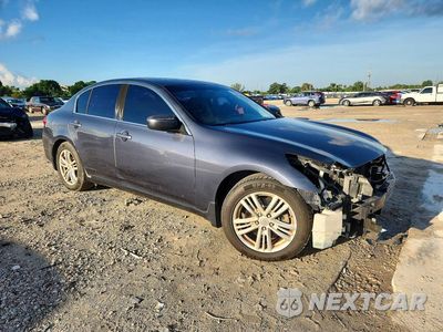 Czwarte zdjęcie samochodu z boku: 2011 INFINITI G25 SEDAN BASE VIN:JN1DV6AP5BM601484 - miniatura