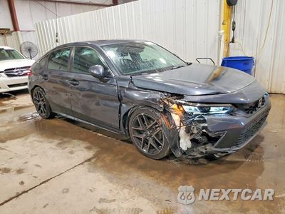 Czwarte zdjęcie samochodu z boku: 2022 HONDA CIVIC SPORT TOURING VIN:19XFL1H89NE024586 - miniatura