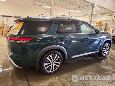 Trzecie zdjęcie samochodu z tyłu: 2022 NISSAN PATHFINDER PLATINUM VIN:5N1DR3DK7NC228017 - miniatura