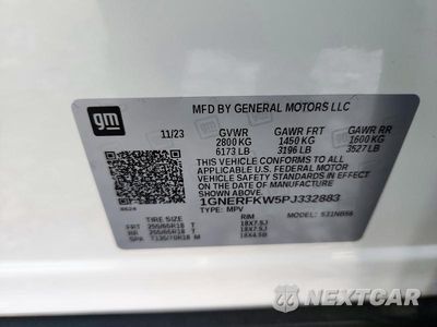 Zdjęcie 13 z 13 samochodu: 2023 CHEVROLET TRAVERSE LS VIN:1GNERFKW5PJ332883 - miniatura