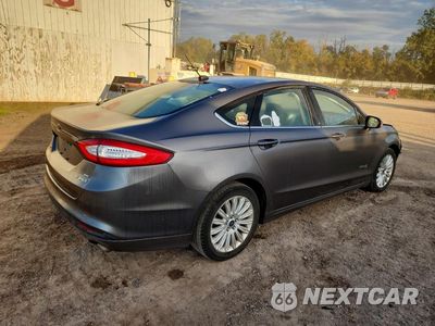Trzecie zdjęcie samochodu z tyłu: 2014 FORD FUSION SE HYBRID VIN:3FA6P0LU8ER254542 - miniatura