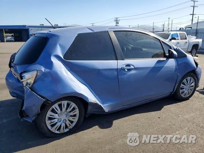 Trzecie zdjęcie samochodu z tyłu: 2014 TOYOTA YARIS 3-DOOR L FLEET VIN:VNKJTUD32EA007340 - miniatura