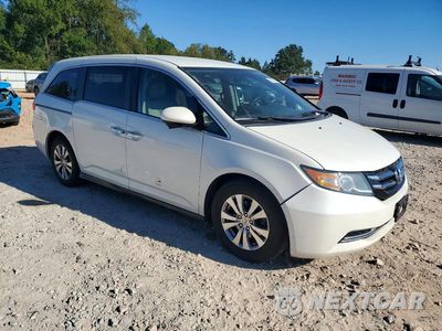 Czwarte zdjęcie samochodu z boku: 2016 HONDA ODYSSEY SE VIN:5FNRL5H37GB026827 - miniatura