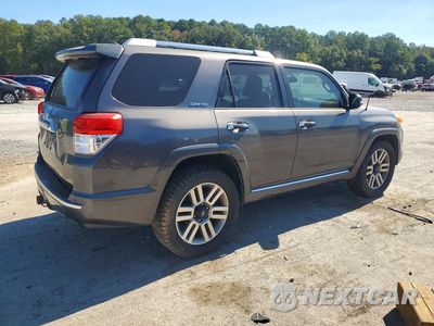 Trzecie zdjęcie samochodu z tyłu: 2011 TOYOTA 4RUNNER LIMITED VIN:JTEZU5JR8B5025770 - miniatura