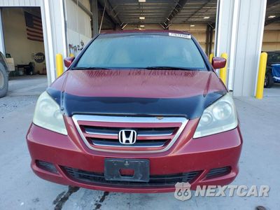Piąte zdjęcie samochodu w środku: 2005 HONDA ODYSSEY EX VIN:5FNRL38465B001380 - miniatura