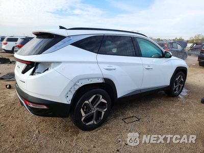 Trzecie zdjęcie samochodu z tyłu: 2022 HYUNDAI TUCSON LIMITED VIN:KM8JECA17NU038254 - miniatura