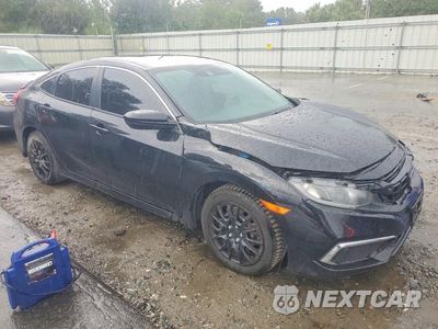 Czwarte zdjęcie samochodu z boku: 2019 HONDA CIVIC LX VIN:2HGFC2F66KH532314 - miniatura