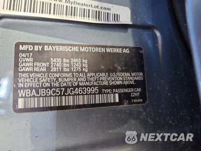 Zdjęcie 12 z 12 samochodu: 2018 BMW M550XI VIN:WBAJB9C57JG463995 - miniatura