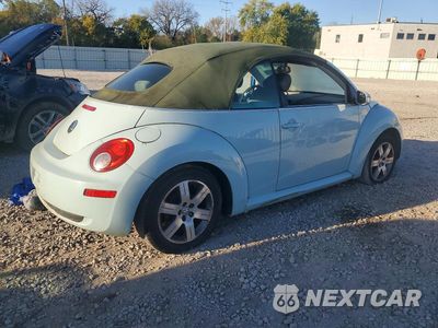 Trzecie zdjęcie samochodu z tyłu: 2006 VOLKSWAGEN NEW BEETLE CONVERTIBLE OPTION PACKAGE 1 VIN:3VWRF31Y66M327338 - miniatura
